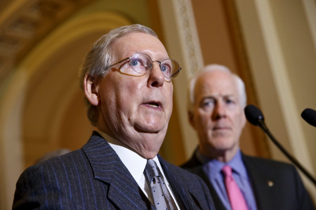 Senate Republicans struggle with DHS bill