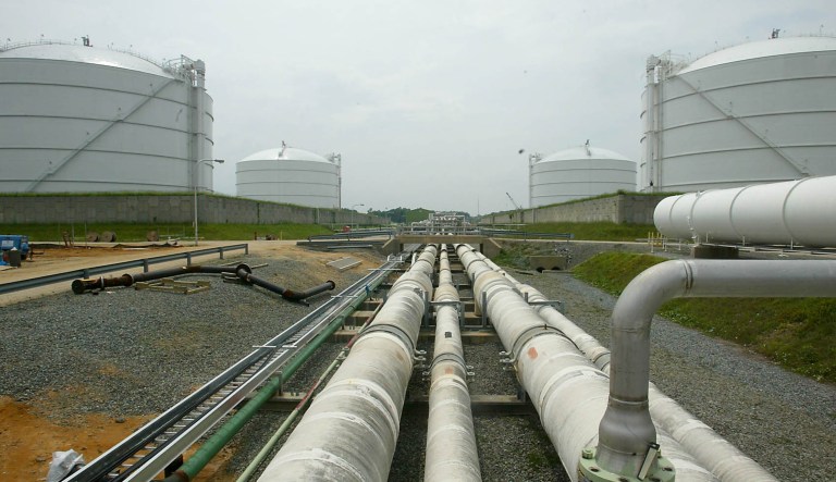 If the U.S. expects to compete in the global LNG market, Congress should pass legislation to create a more certain regulatory process for processing and issuing LNG export permits. (AP Photo/Matt Houston)