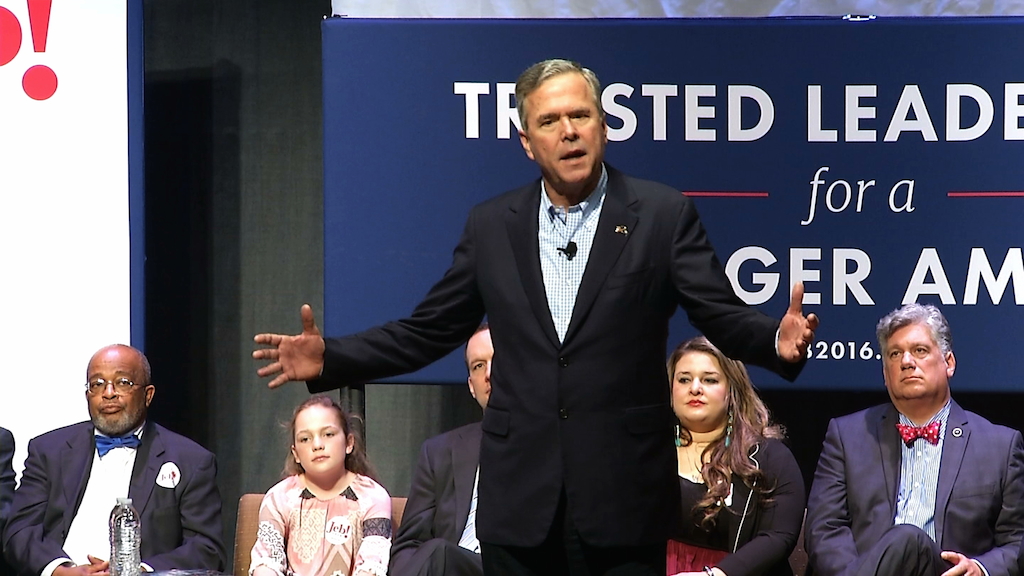 Jeb Bush won’t vote for Trump against Clinton