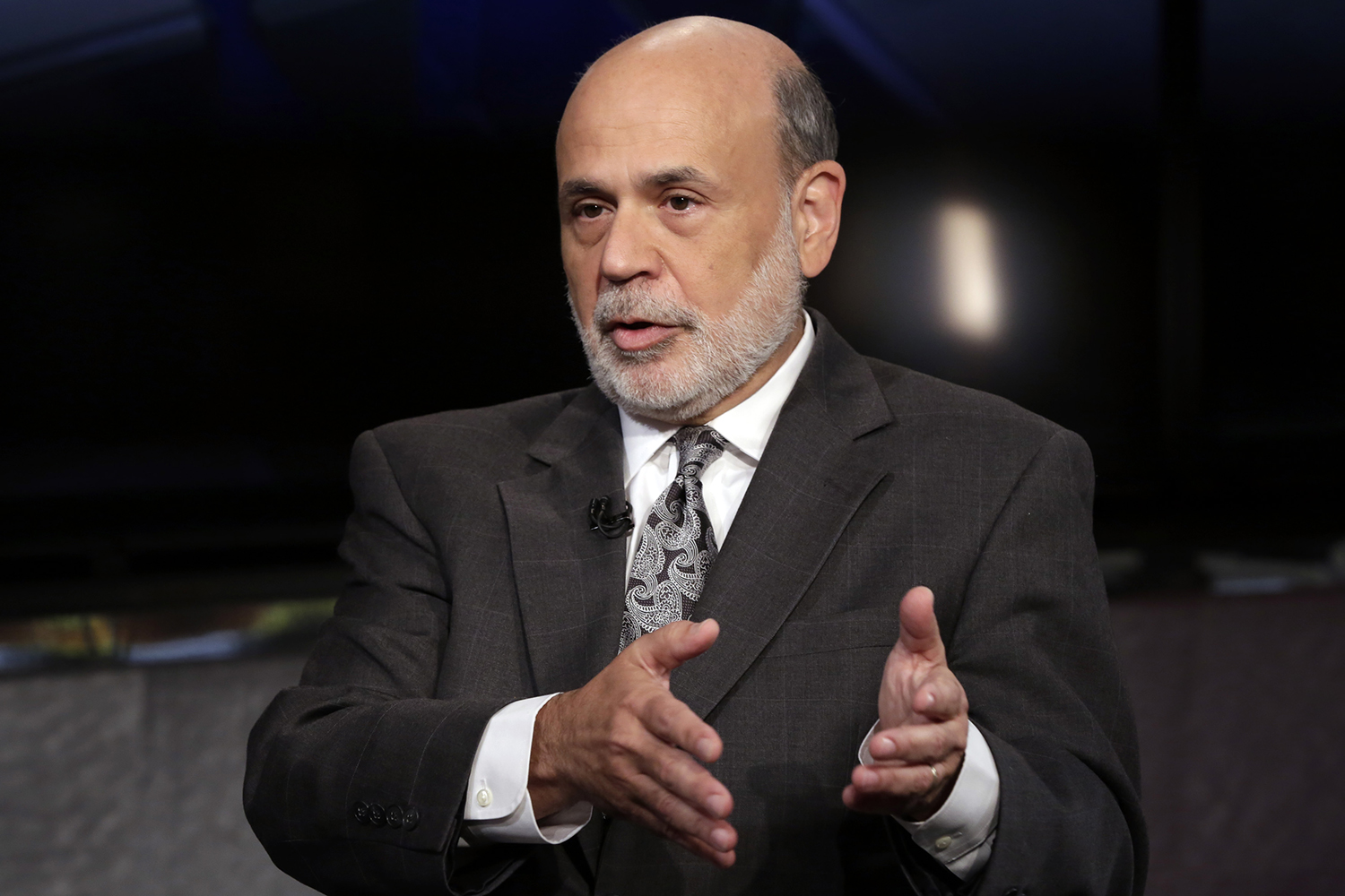 Ben Bernanke spotted at White House