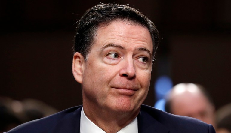 Former FBI Director James Comey's new book, titled 