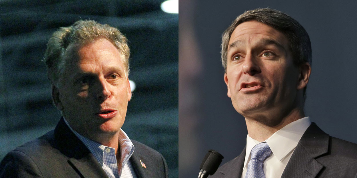 Ken Cuccinelli, Terry McAuliffe trade barbs over business, roads