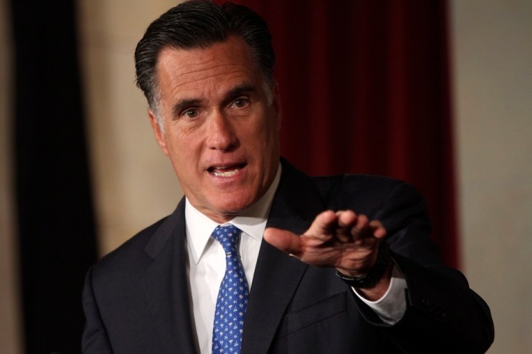 Romney turns focus to education, assails unions