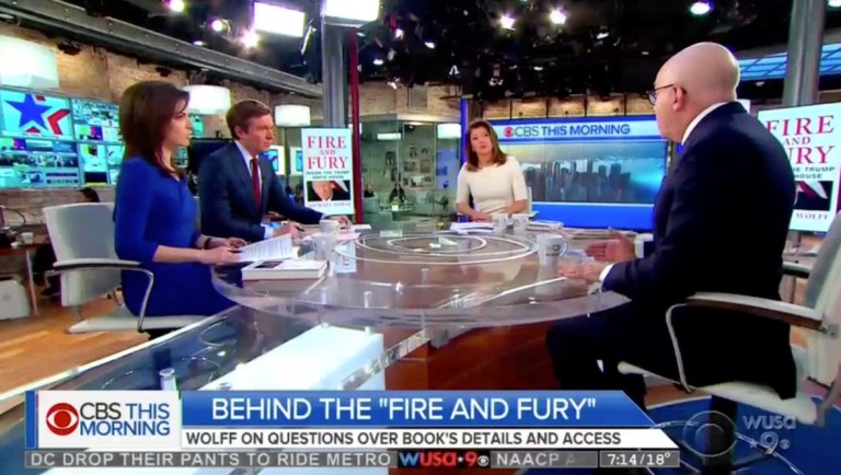 Mainstream Media Scream: ‘Fire and Fury’ author claims ‘no political agenda’
