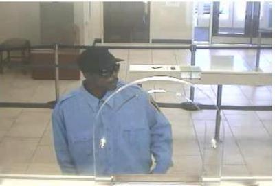 Man suspected of robbing a Wells Fargo branch in District Heights on April 25 (Courtesy of Prince George's County police)