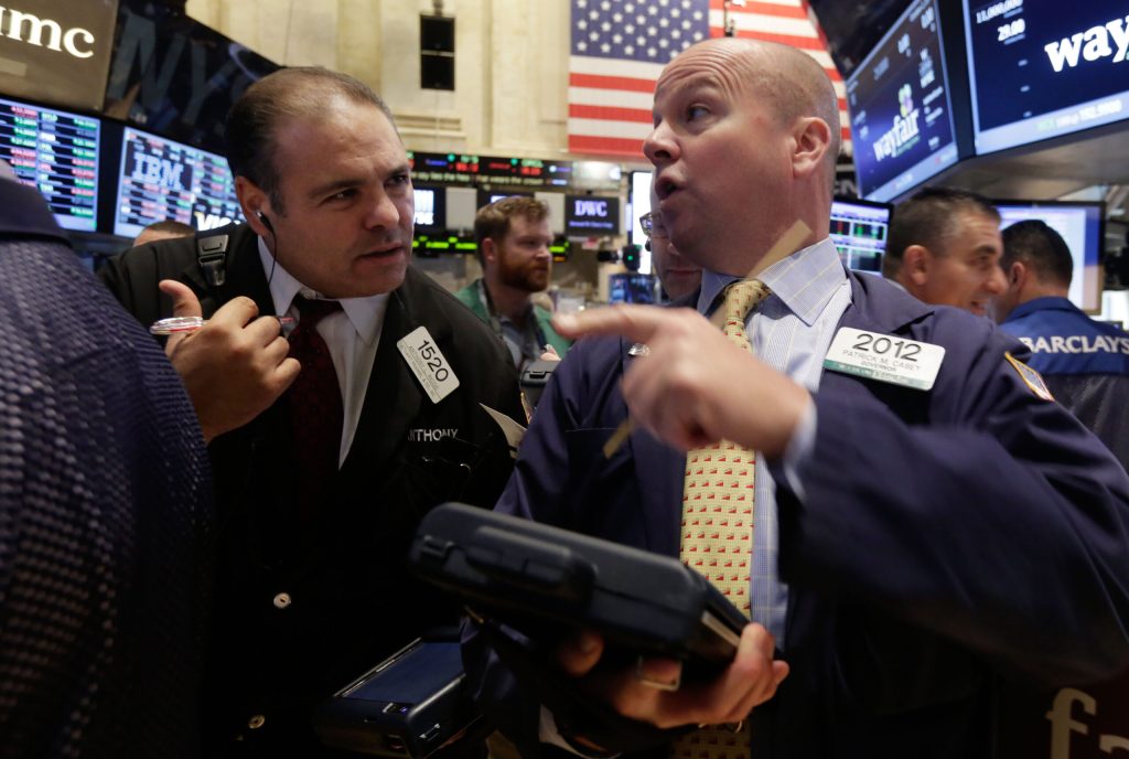 Hong Kong stocks fall, others in Asia higher
