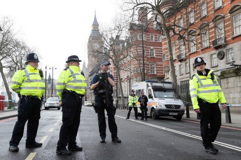 Unfortunately, what tends to happen — even before the dead are buried — is the same acrimonious debate. (AP Photo/Kirsty Wigglesworth)