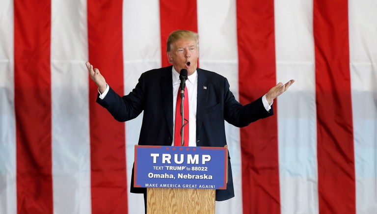 The election exposed how isolated and insulated journalists and professors are from the typical Trump voter: A Republican who lacks a college degree living in Middle America, according to exit polls. (AP Photo/Charlie Neibergall, File)