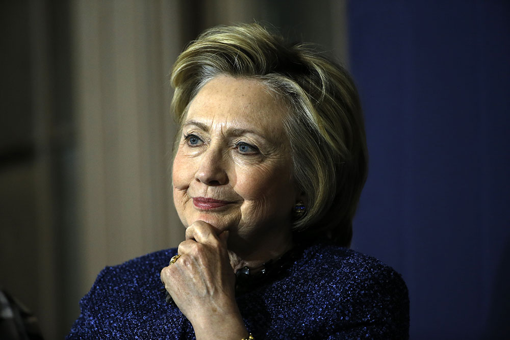 Hillary Clinton considering female running mate