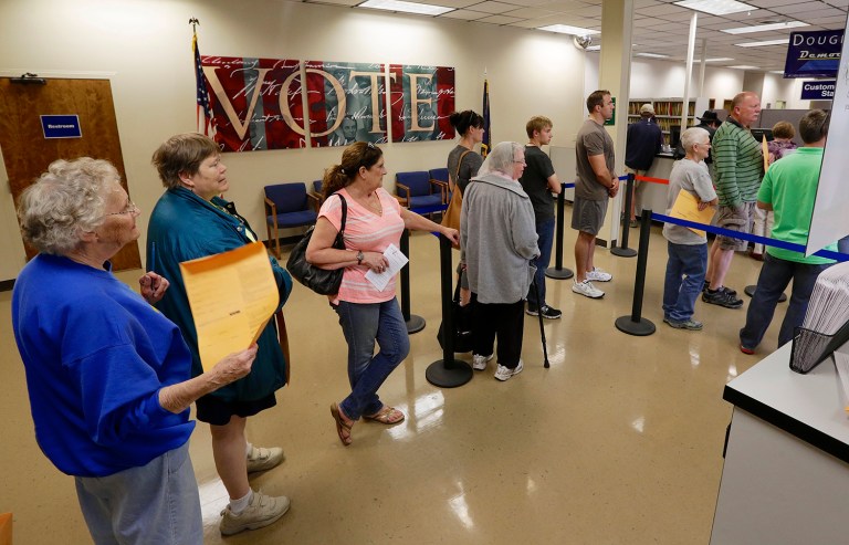 Republican National Committee chief strategist suggested that Democrats may be overconfident in their nationwide ground operation, and said the GOP has had an army of staffers working to court voters since 2013. (AP Photo/Nati Harnik)