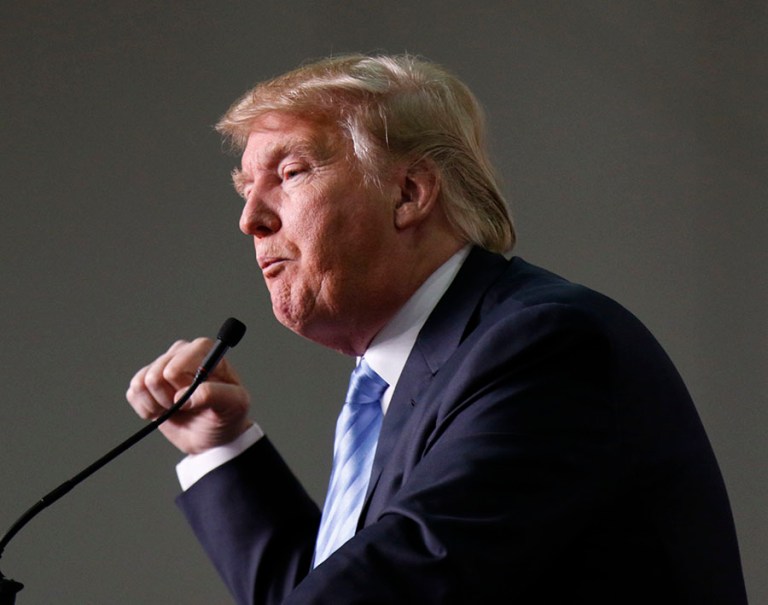 Trump is focused on the ongoing delegate elections in the states, and devoting resources toward trying to elect delegates that would be loyal to him through several ballots. (AP Photo/Paul Vernon, File)