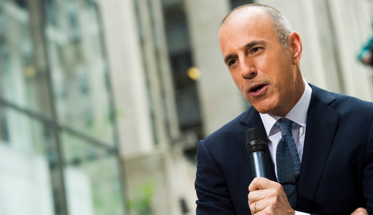 There is an important but subtle shift between two accounts given by NBC News staff about Matt Lauer and the sexual harassment accusations against him.