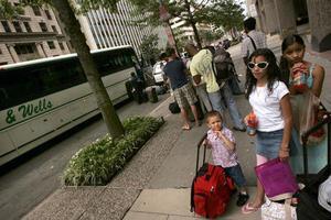 Traveling back to the future on inter-city buses