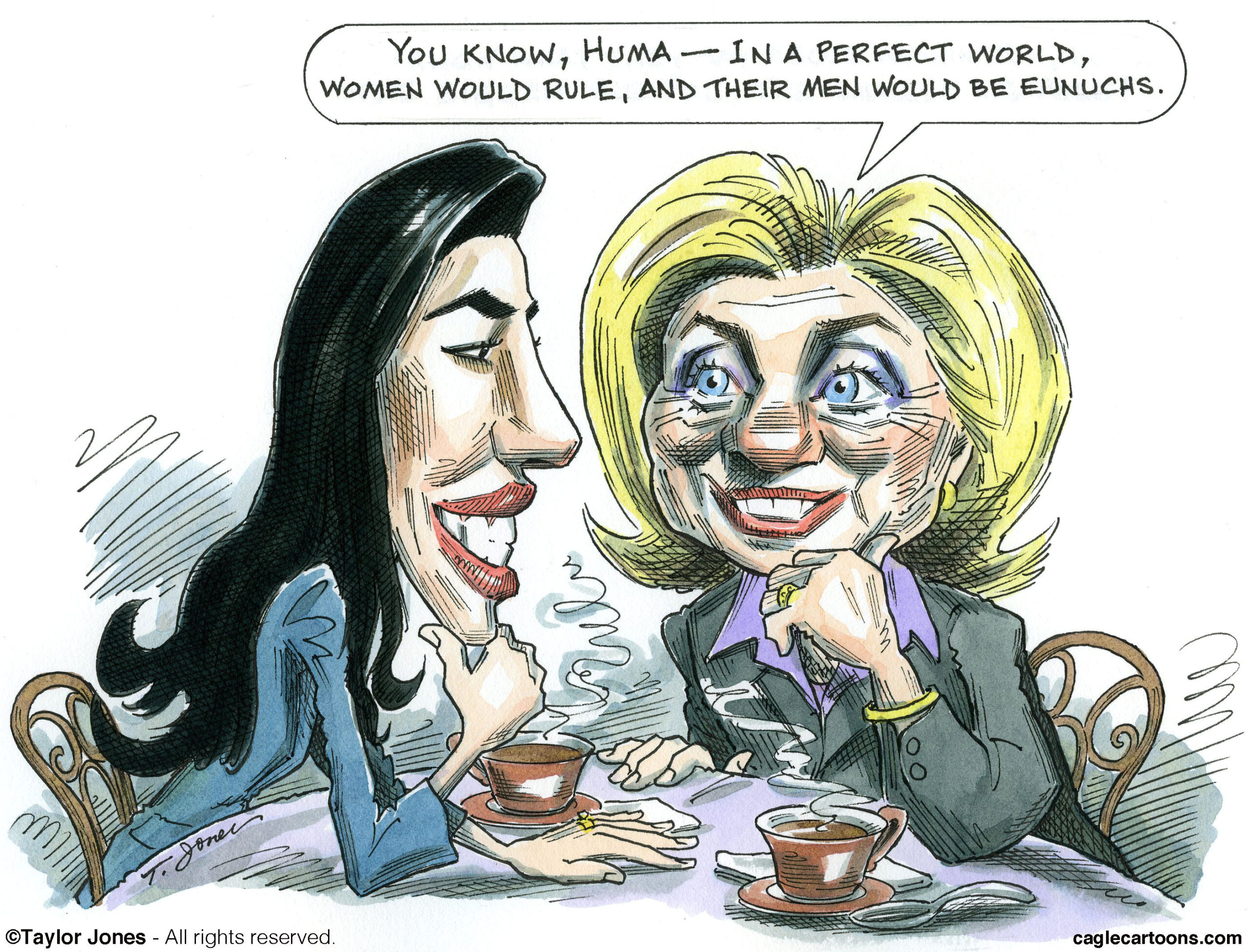 Editorial cartoon: Cheatin’ heart