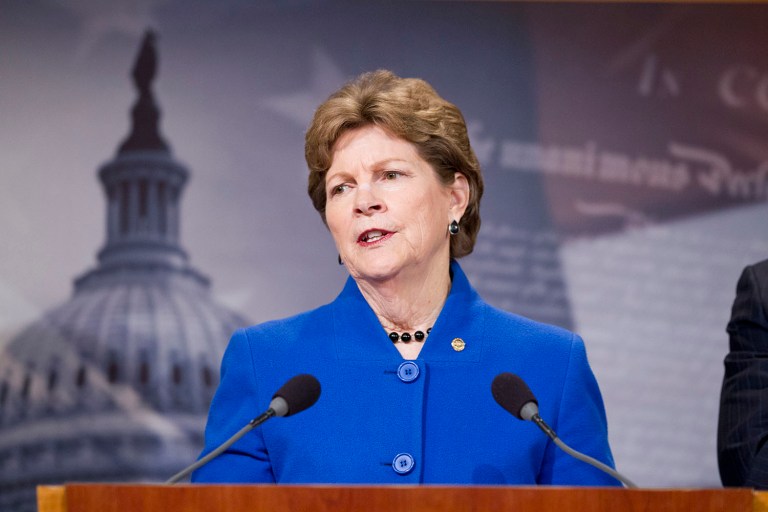 Sen. Jeanne Shaheen, D-NH, makes it seem like Democrats are ready to give Gorsuch a fair shake. (AP Photo/Alex Brandon)