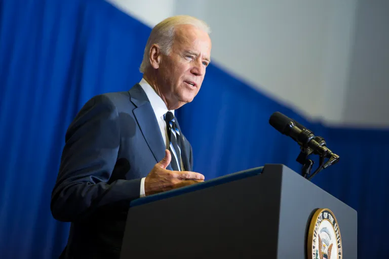 Vice President Joe Biden gestures as he speaks about the budget and the economy Monday at George Washington University in Washington. (AP Photo)