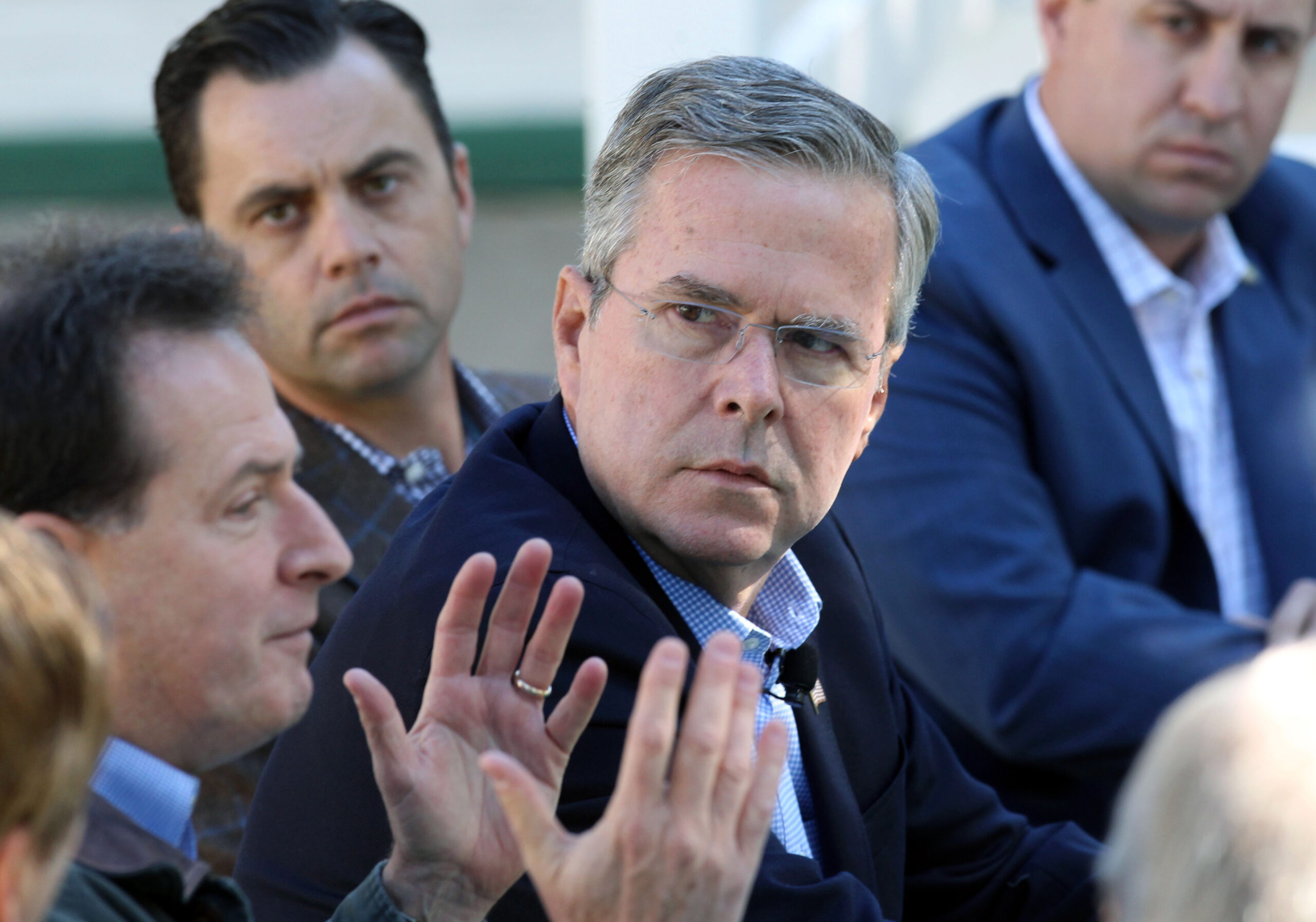 Jeb making big cuts to keep campaign afloat