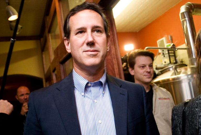 Examiner editorial: Santorum should put away the knives and help Romney beat Obama