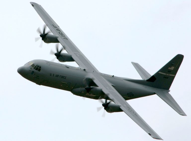 President Obama authorized U.S. airstrikes in northern Iraq, Thursday, warning they would be launched if needed to defend Americans from advancing Islamic militants and protect civilians under siege. Obama said American military planes already had carried out airdrops of humanitarian aid to tens of thousands of Iraqi religious minorities surrounded by militants and desperately in need of food and water. The Pentagon said the airdrops were performed by one C-17 and two C-130 cargo aircraft that together delivered a total of 72 bundles of food and water. (AP Photo/Danny Johnston)