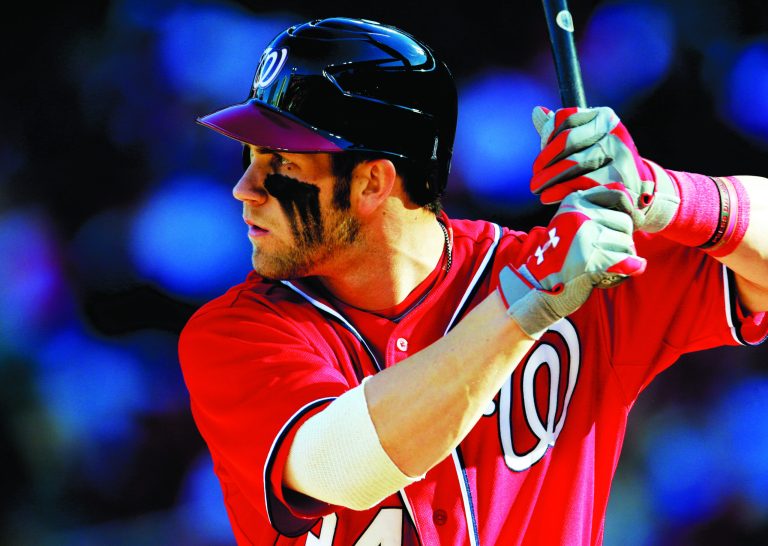 Jeff Roberson/AP
Nationals center fielder Bryce Harper hit .270 with 22 home runs as a 19-year-old in his first major league season in 2012.