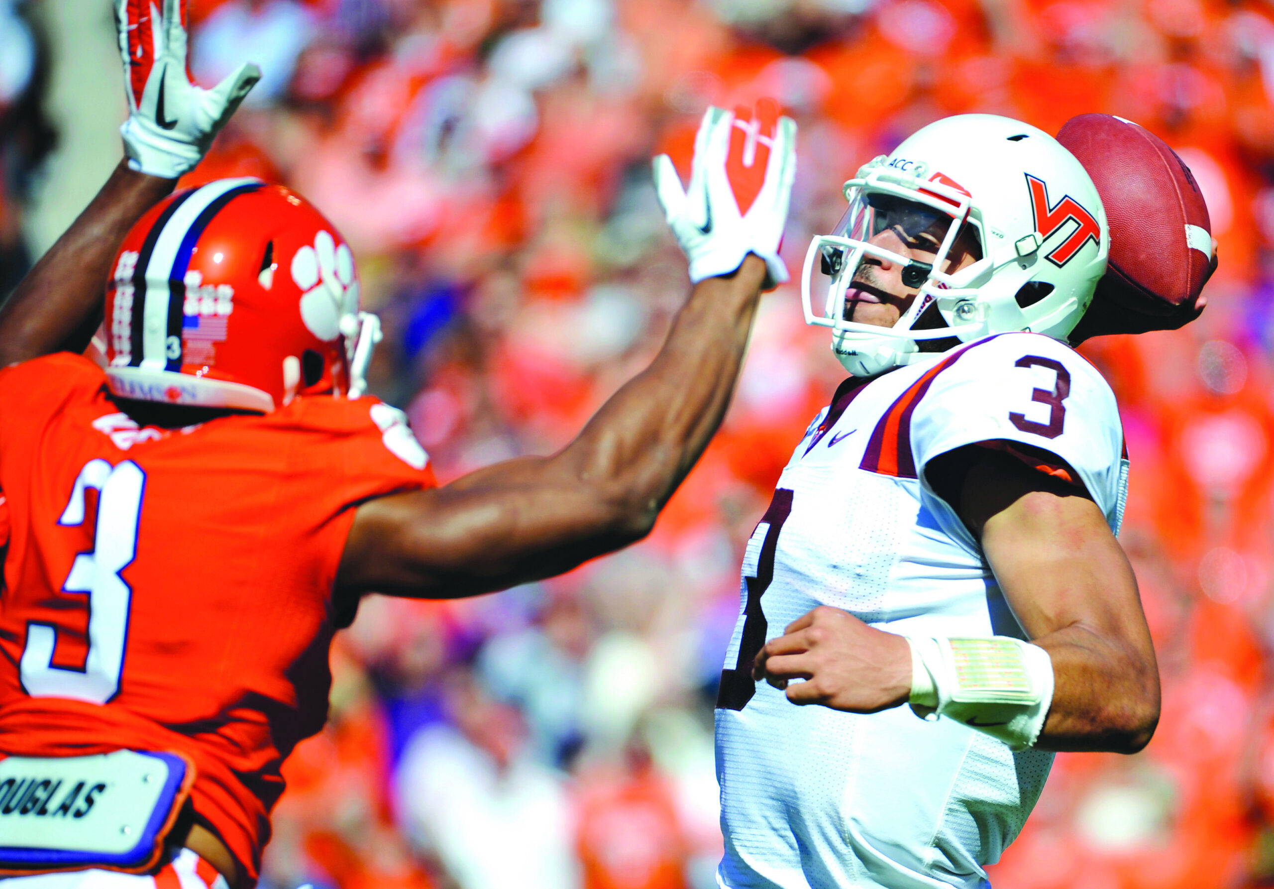 Mistakes doom Virginia Tech in loss to Clemson