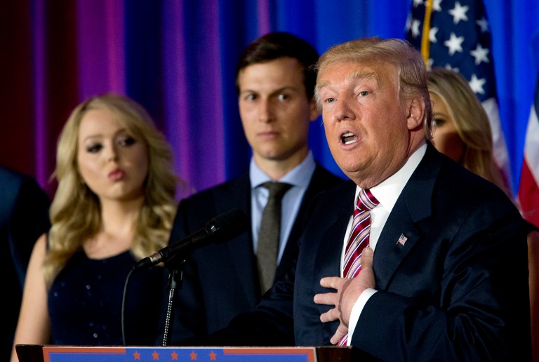 Republican presidential candidate Donald Trump vowed to make Republicans 