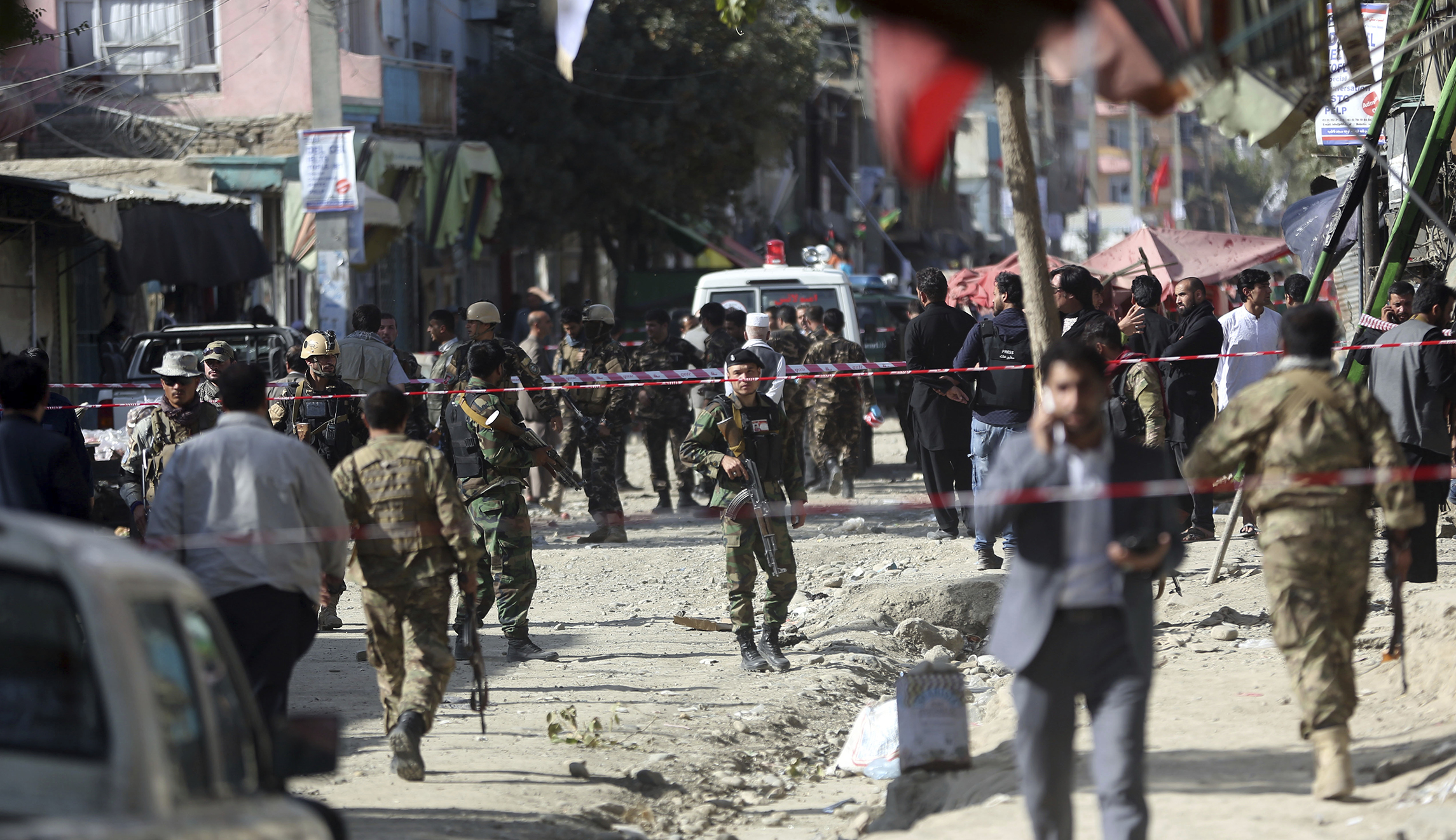 Suicide bombers kill dozens in twin Afghanistan mosque attacks