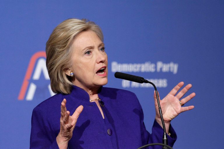 Quinnipiac finds that Hillary Clinton's favorability rating is just 35 percent in Colorado, 33 percent in Iowa and 41 percent in Virginia. (AP Photo)Â 
