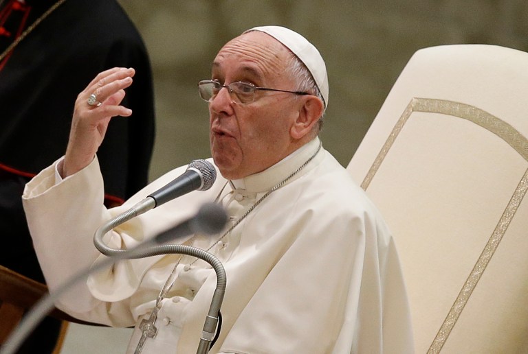 PopeÂ Francis released 