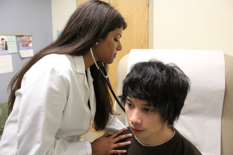 If we want to lower the cost of health insurance, we have to lower the cost of healthcare. (AP Photo/Noreen Nasir)