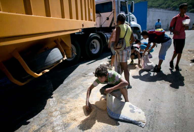 Venezuela was once a relatively wealthy nation. Then Chavez nationalized its farms and 