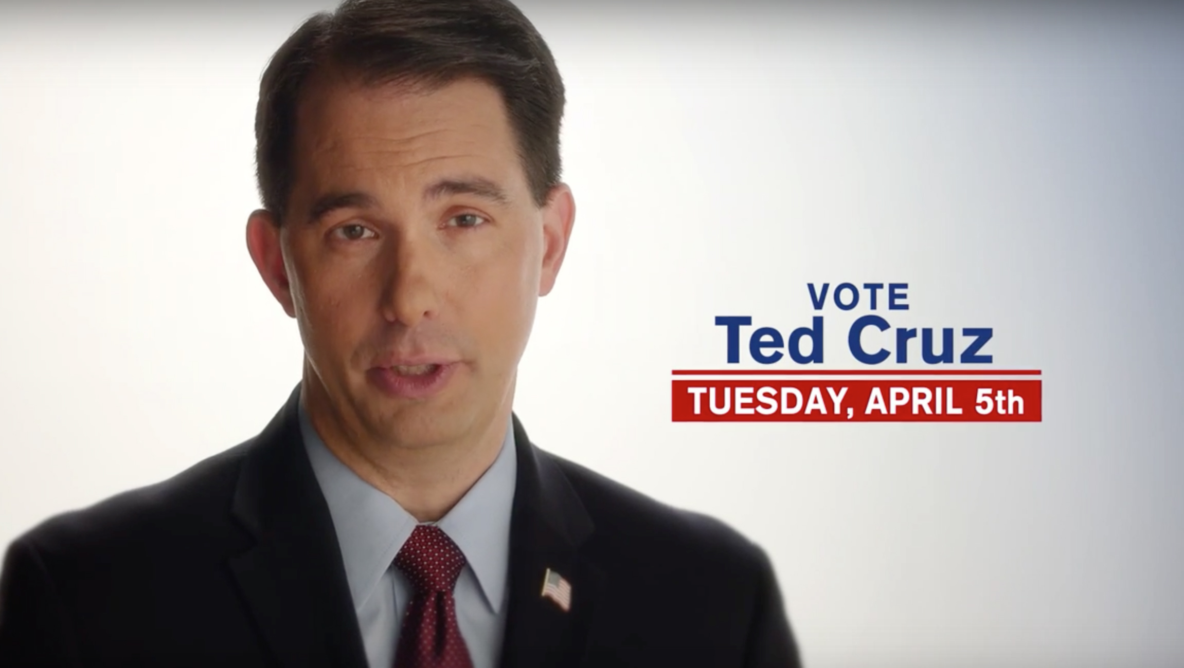 Scott Walker Cuts TV Ad for Ted Cruz