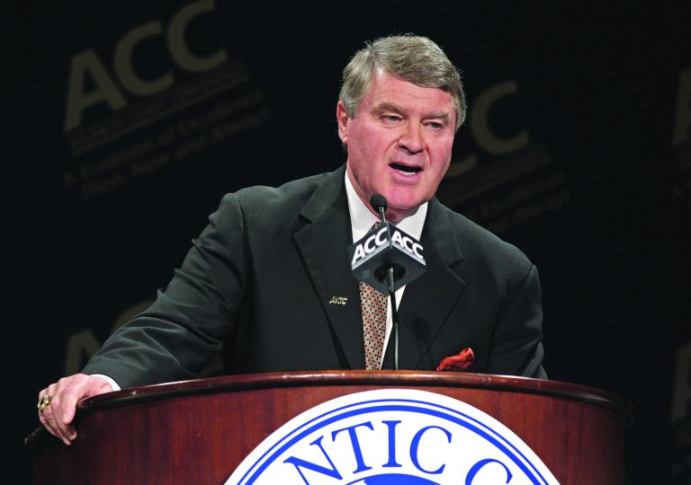 Chuck Burton/AP
John Swofford