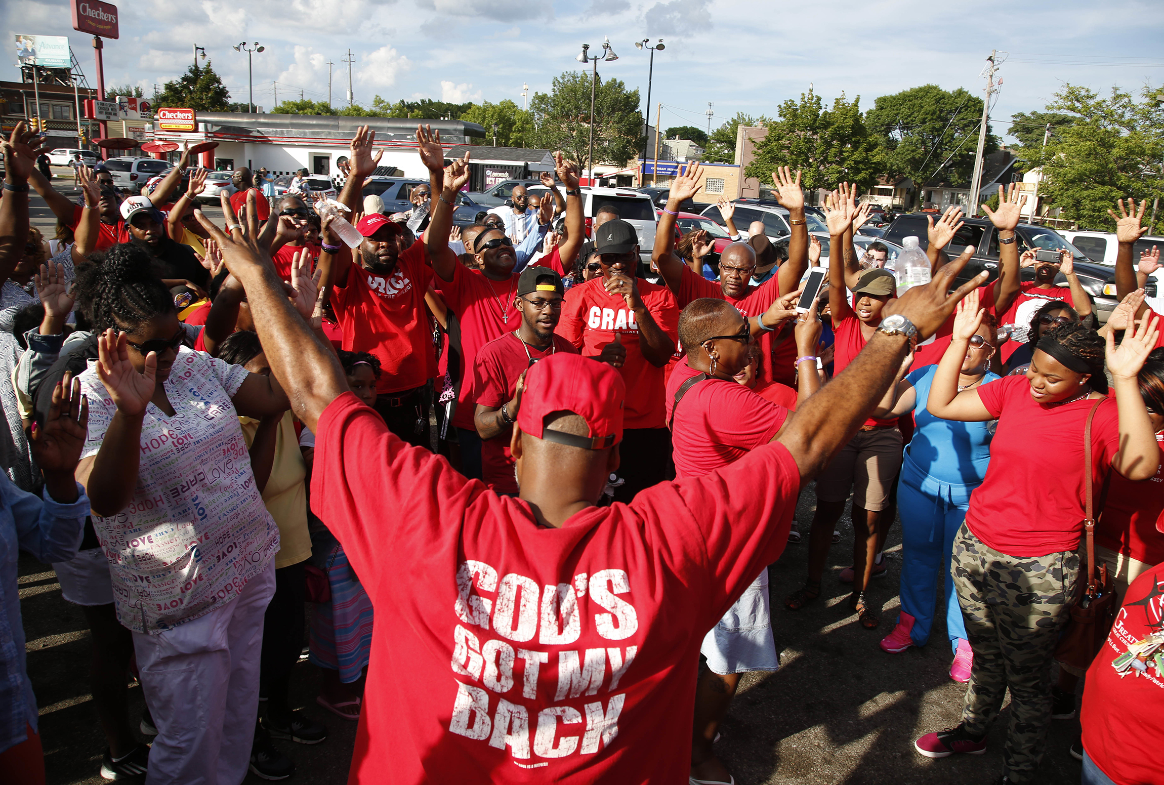 Milwaukee burning, but not for justice