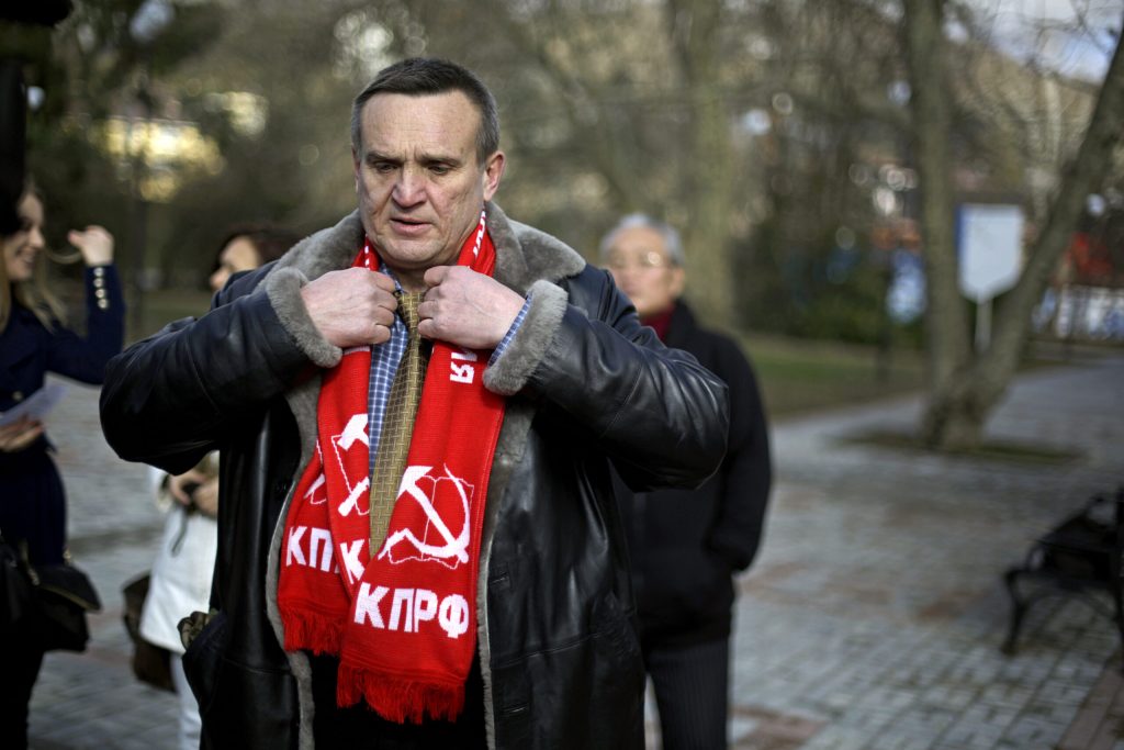 Out of sight: Communists stage 1st Sochi protest