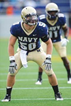 Navy’s French showing his commitment