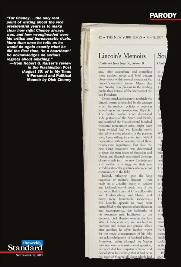 In Lincoln’s time