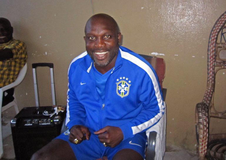 Liberian ex-soccer star Weah records Ebola song