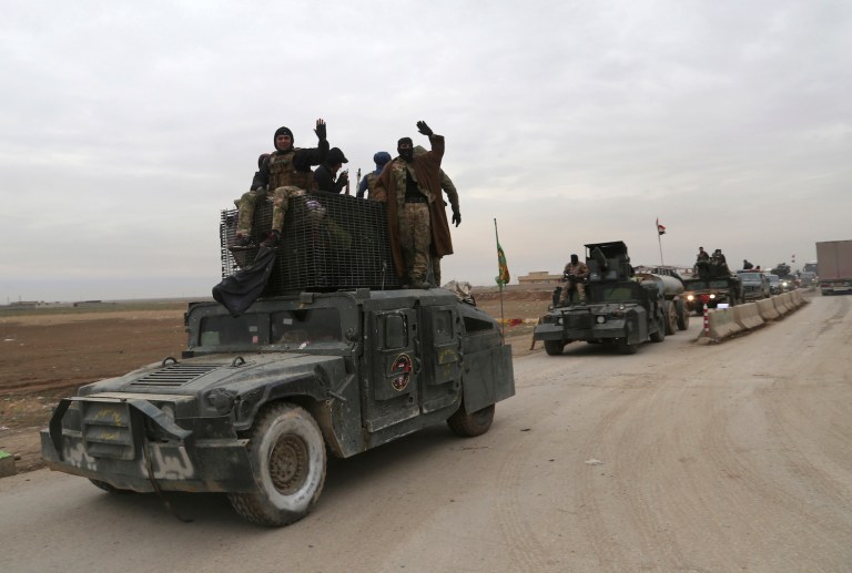 Iraqi forces will next have to move across the Tigris River to liberate the western part of Mosul. (AP Photo/ Khalid Mohammed)
