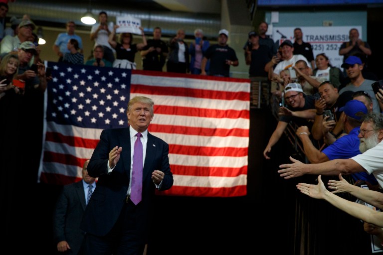 The Republican and Democratic parties aren't exactly bureaucratic organizations; they just aspire to be. (AP Photo/Evan Vucci)