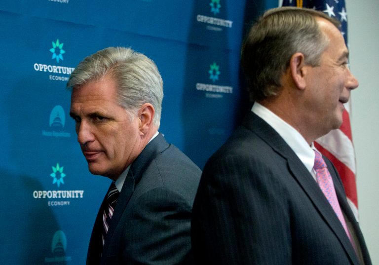 House Speaker John Boehner's resignation, together withÂ the seeming peace between his heir apparent Kevin McCarthy and the Tea Partiers, marks a new era in the House Republican Party. (AP Photo)Â 