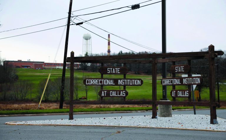 The Pennsylvania State Correctional Institute is shown, Wednesday, Nov. 7, 2012, in Dallas, Pa. Jose Ramos, a man long considered the prime suspect in the disappearance of 6-year-old Etan Patz more than three decades ago was released from the Pennsylvania prison on Wednesday then immediately arrested on a Megan's Law violation, state police said. (AP Photo/Matt Slocum)