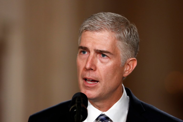 Connecticut Democratic Sen. Richard Blumenthal said Gorsuch made the comments to him. (AP Photo/Carolyn Kaster)