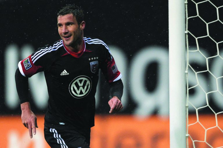 Patrick Smith/Getty Images
United midfielder Chris Pontius has a career- and team-high nine goals so far this season.
