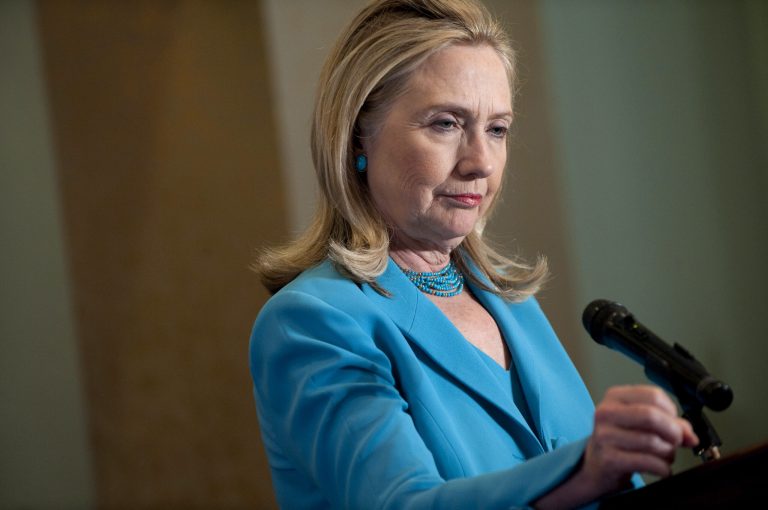 Inquiries for Clinton's private emails have bottlenecked in the State Department's strained records office in recent months. (AP file)