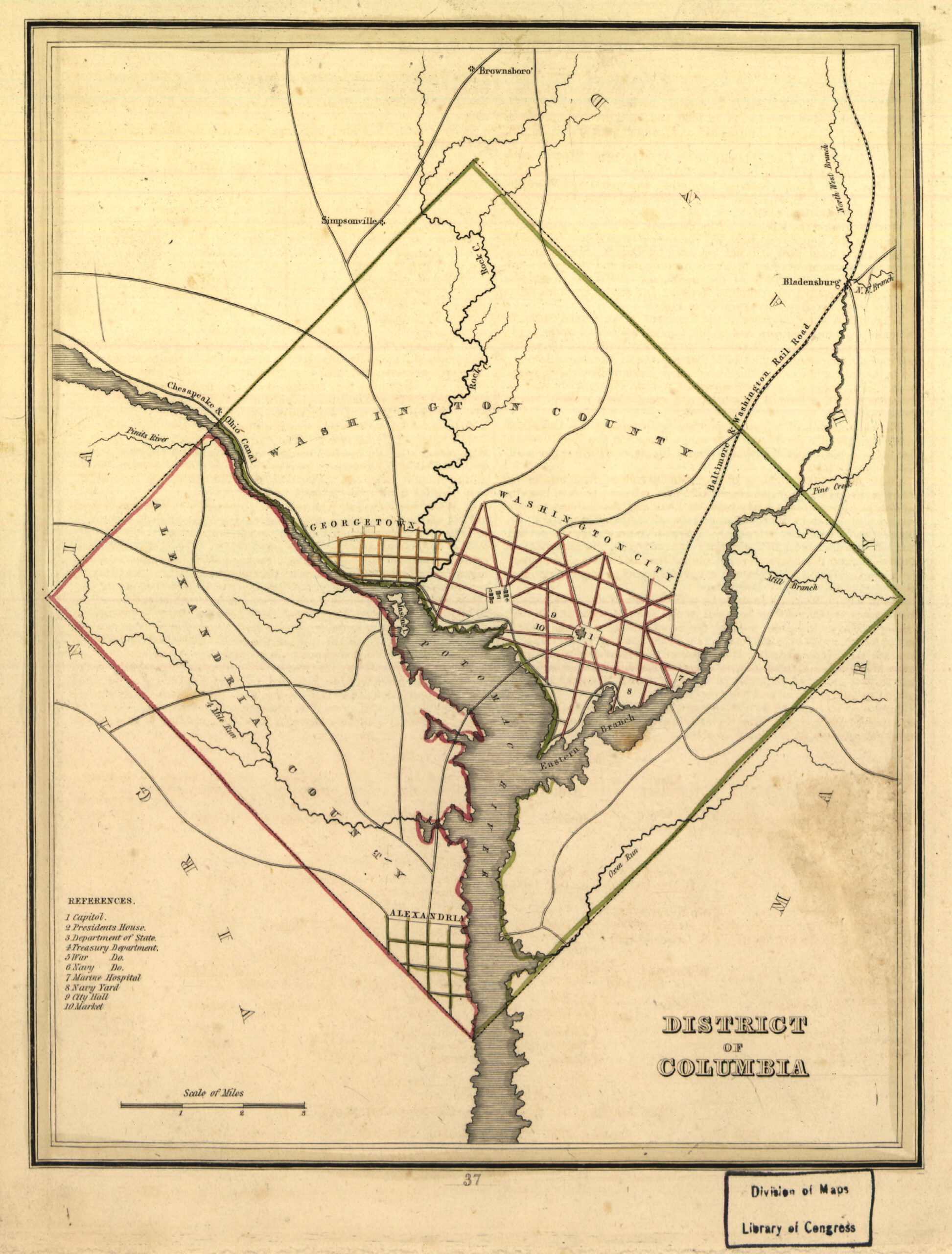 Why Not Lop Off Residential D.C. and Make It Maryland?