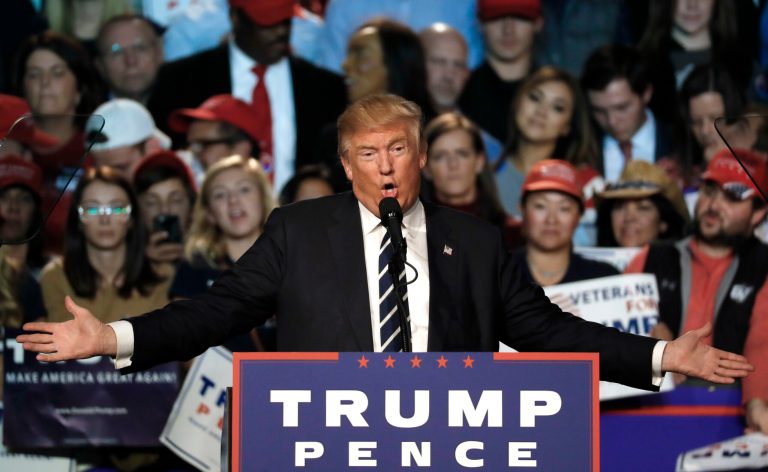 With the campaign over, Donald Trump has a few appointments to make. (AP Photo/Paul Sancya, File)
