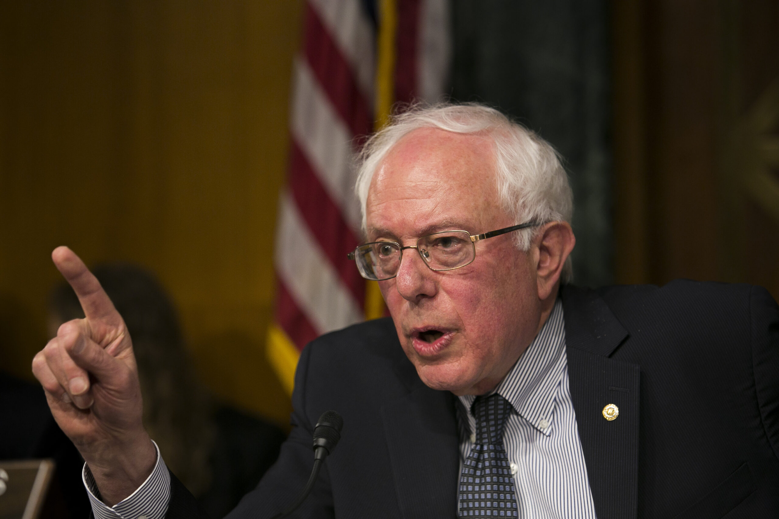 Bernie Sanders: ‘The business model of Wall Street is fraud and deception’