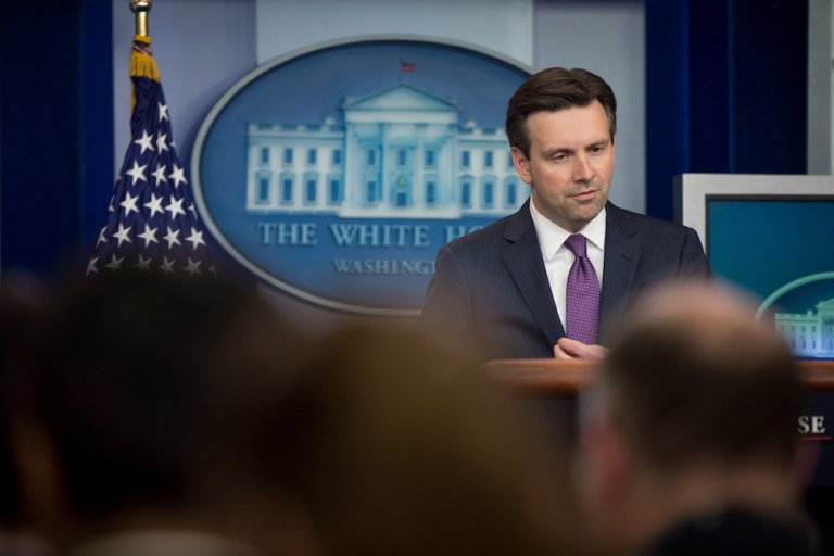 Questions have arisen over whether some of Donald Trump's comments should preclude him from having access. (AP Photo/Andrew Harnik)