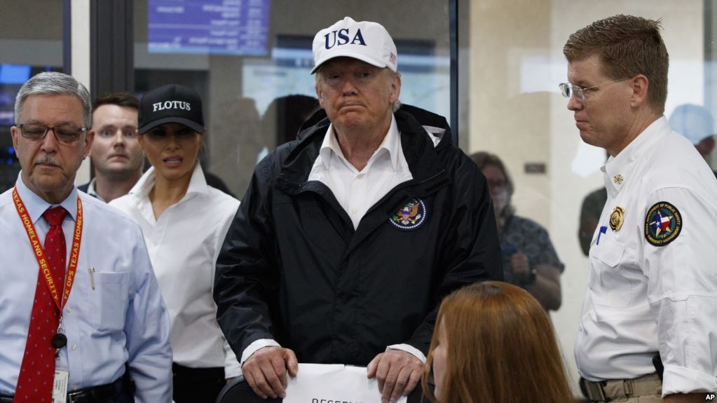Trump Report Card: A week of strong leadership on Hurricane Harvey